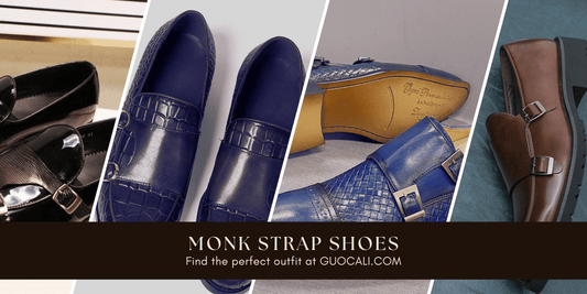 Guocali Monk Strap Shoes