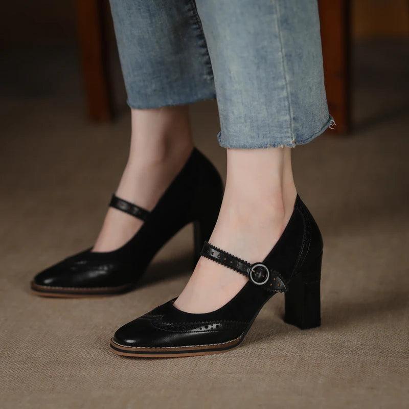 Casual Fretwork Pumps for Women