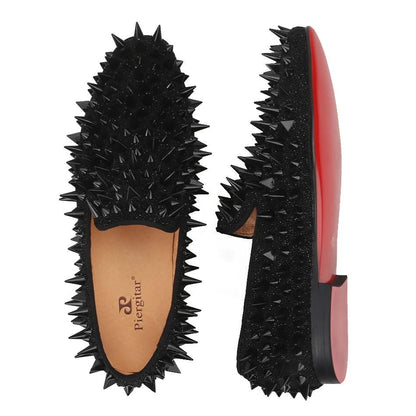 Glamourous Spiked Loafers for Women