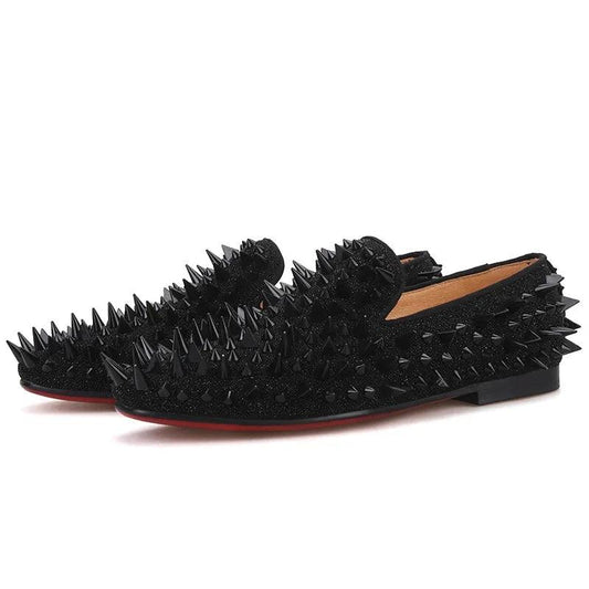 Glamourous Spiked Loafers for Women