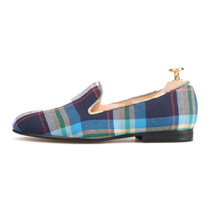 Plaid Chic Women's Loafers