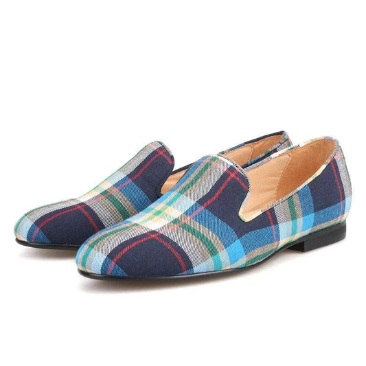 Plaid Chic Women's Loafers