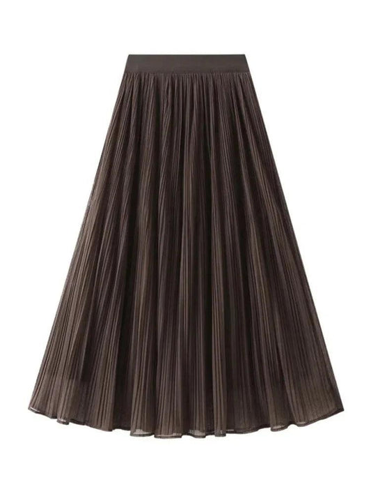 Pleated Skirt Fashion Reversible Design