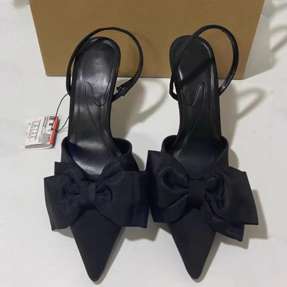 Pointed Toe Slingbacks Women Sandals