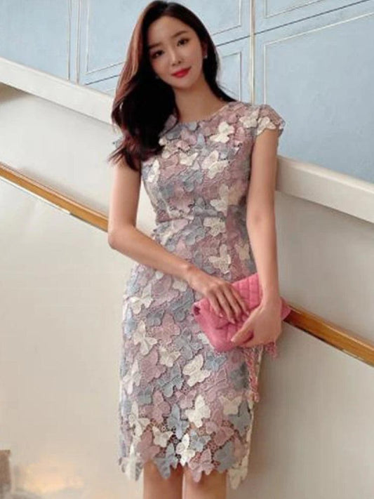 Chic Elegant Lace Summer Dress