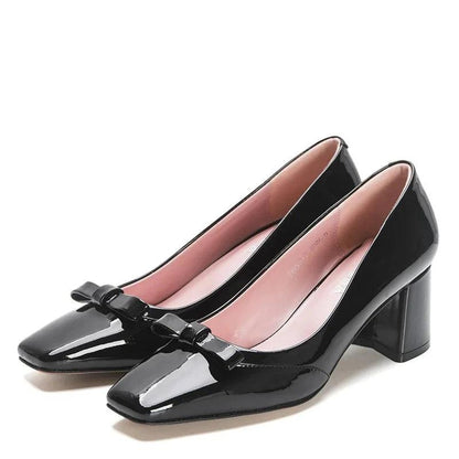 Slip-On Square Toe Women's Pumps