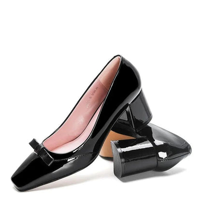 Slip-On Square Toe Women's Pumps