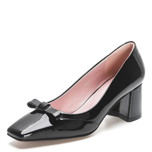 Slip-On Square Toe Women's Pumps