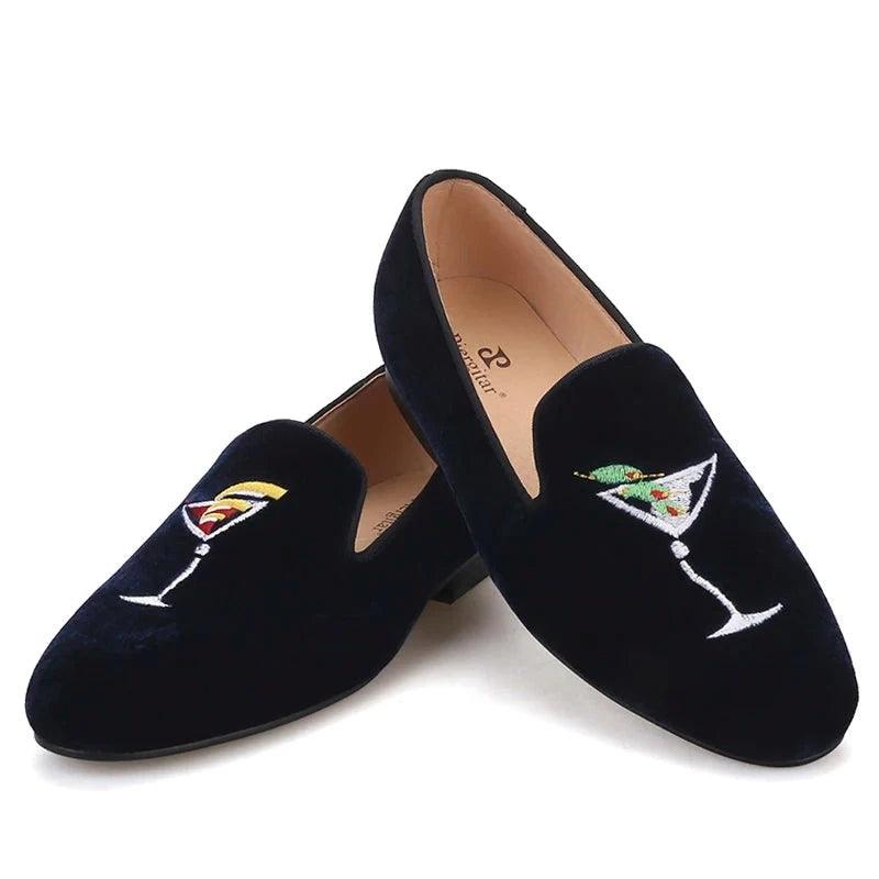 Slip-On Women's Wineglass Loafers