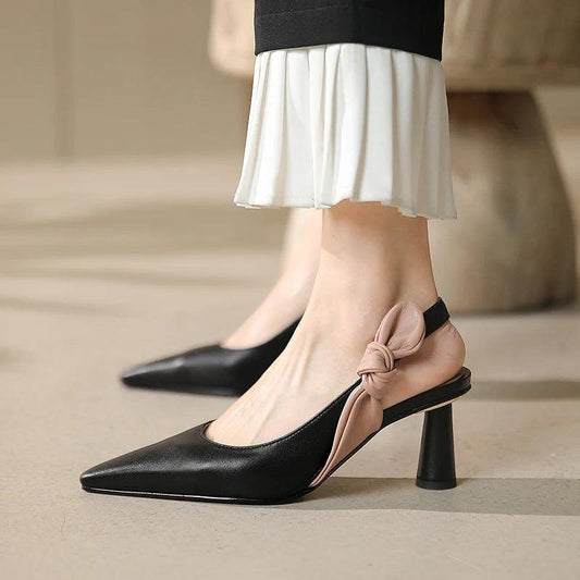 Women Sandals High Heels Pointed Toe