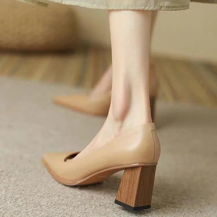 Women's Block Heel Pumps