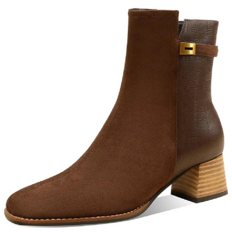 Women's Suede Ankle Boots