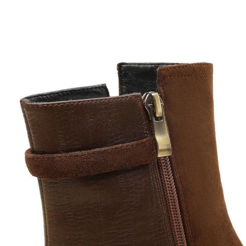 Women's Suede Ankle Boots