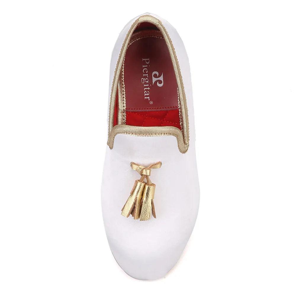 Cozy Cotton Insole Kids' Loafers-Loafer Shoes-GUOCALI