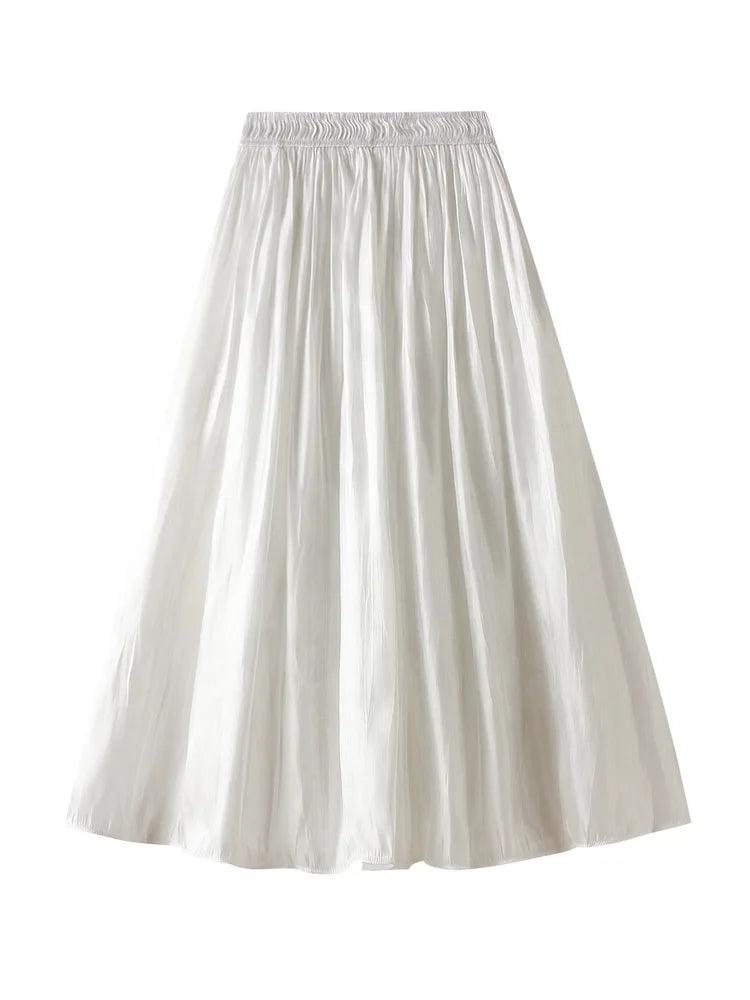 Fairy Style Pleated Skirt - Pleated Skirt - Guocali