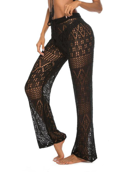 Sexy Hollow Knitted Beach Pants