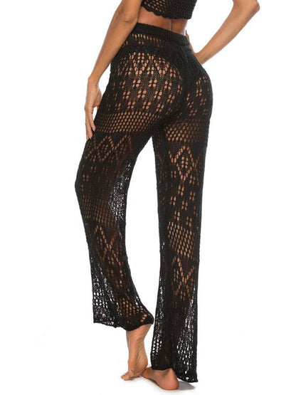 Sexy Hollow Knitted Beach Pants