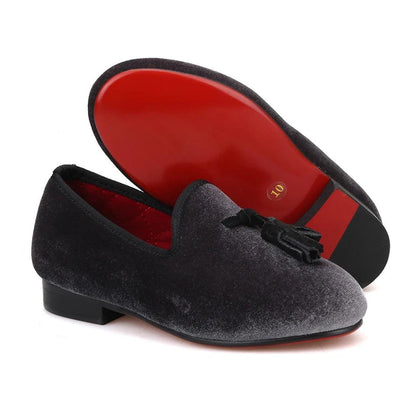 Kids' Loafer Shoes: Handmade Tassel Loafers-Loafer Shoes-GUOCALI