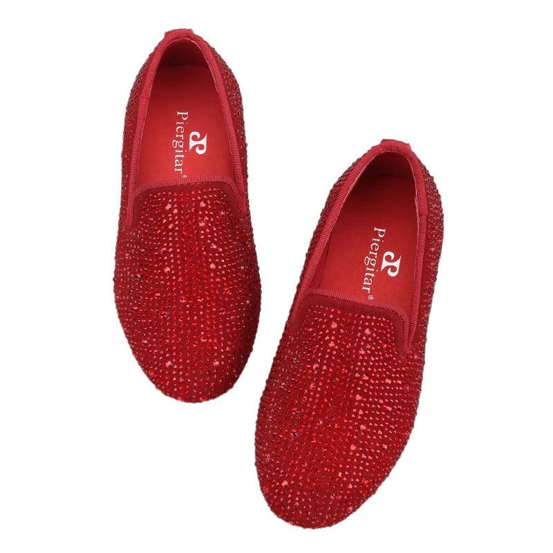 Kids Loafers Rhinestone Loafers: Kids' Loafers Party & Casual Shoes-Loafer Shoes-GUOCALI