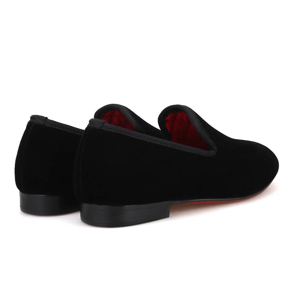 Kids Loafers Velvet Comfort: Handcrafted Loafer Shoes for Kids-Loafer Shoes-GUOCALI