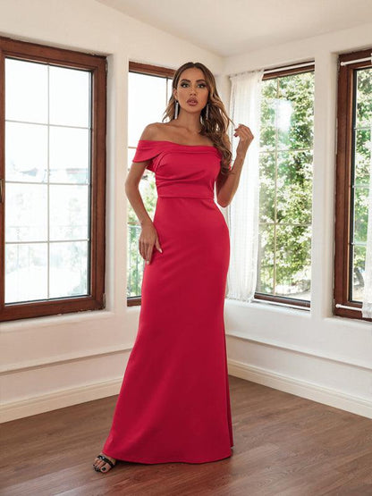Ladies Tube Top Sexy Maxi Party Dress - Dresses - Guocali