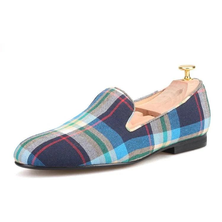 Plaid Chic Women's Loafers - Loafer Shoes - Guocali