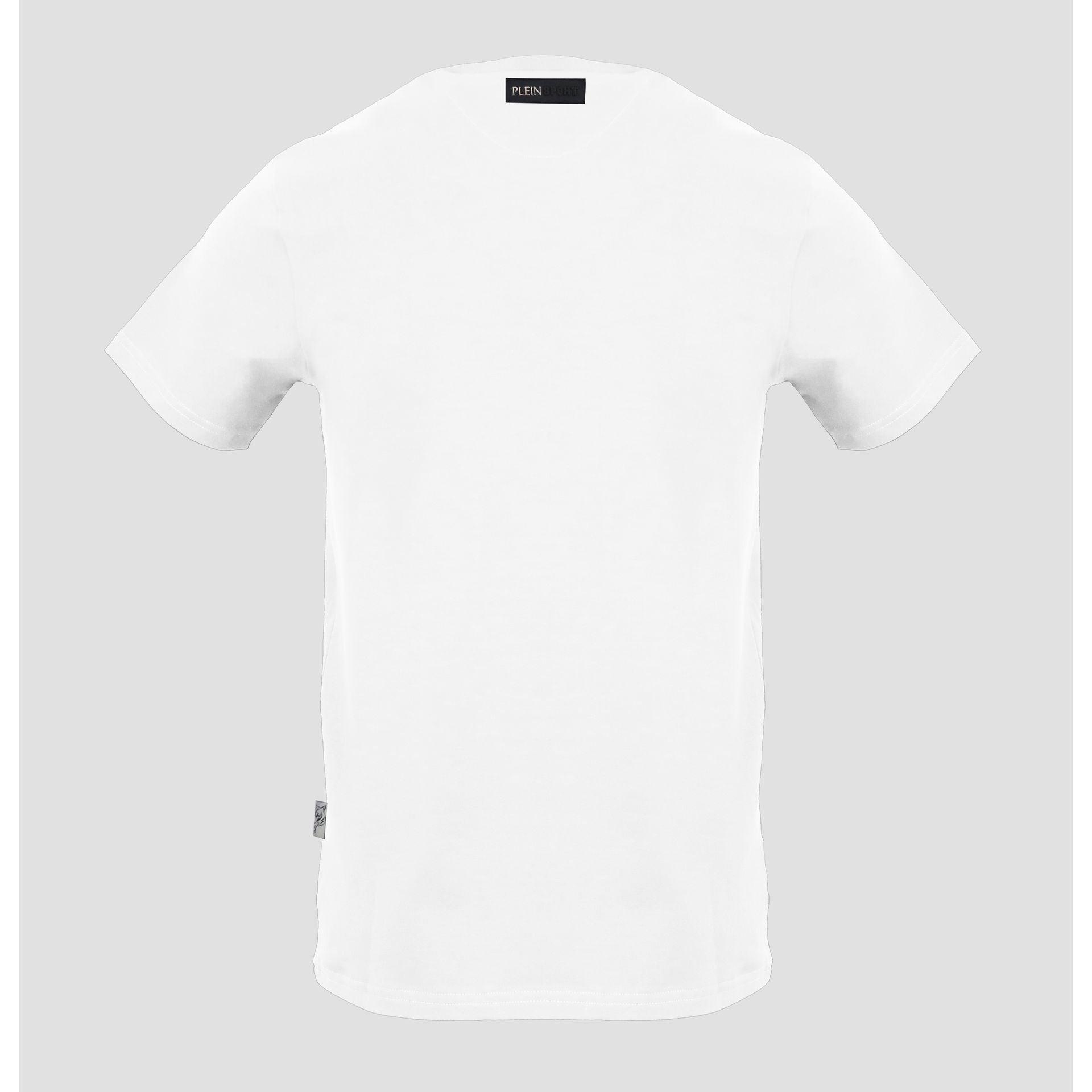 Plein Sport Men T-shirts - White Brand T-shirts - T-Shirt - Guocali