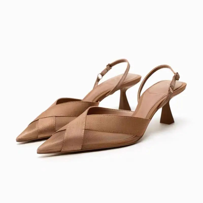 Shoes-Women-Sandals-Brown-40-summer-GUOCALI