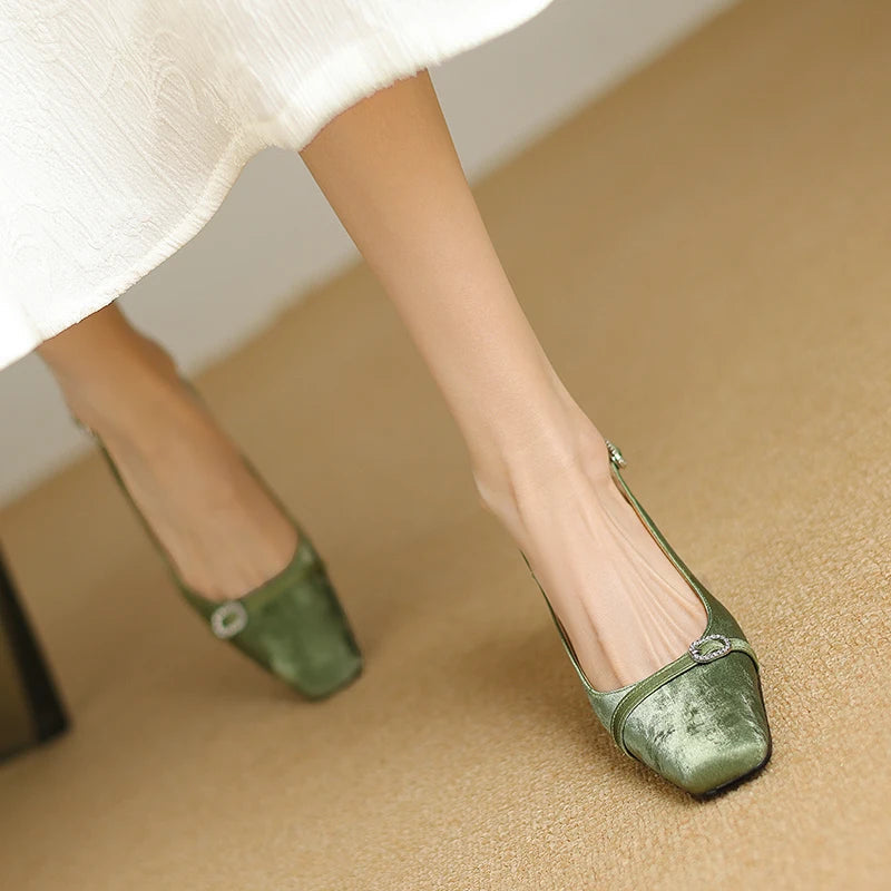 Shoes-Women-Sandals-Green-35-summer-GUOCALI