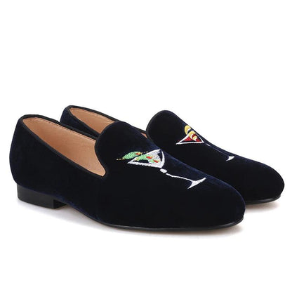 Slip-On Wineglass Women Loafers - Loafer Shoes - Guocali