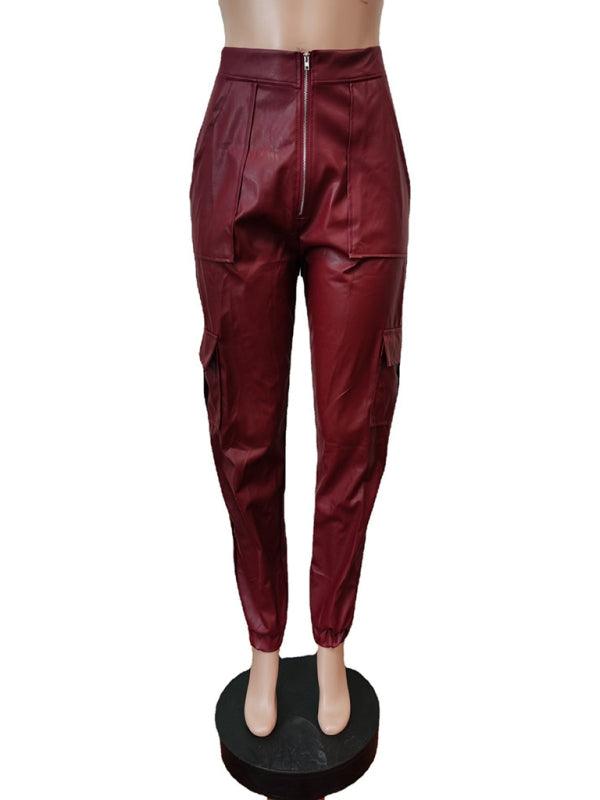 Stylish Multiple Pocket Cargo Trousers - Cargo Trousers - Guocali