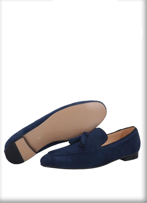 Suede Tassel Men Loafers - Loafer Shoes - Guocali