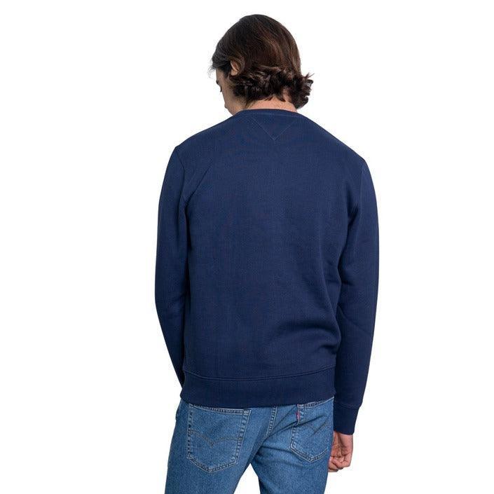 Sweatshirt - Plain Tommy Hilfiger Men Sweatshirt - Blue - Sweatshirts - Guocali