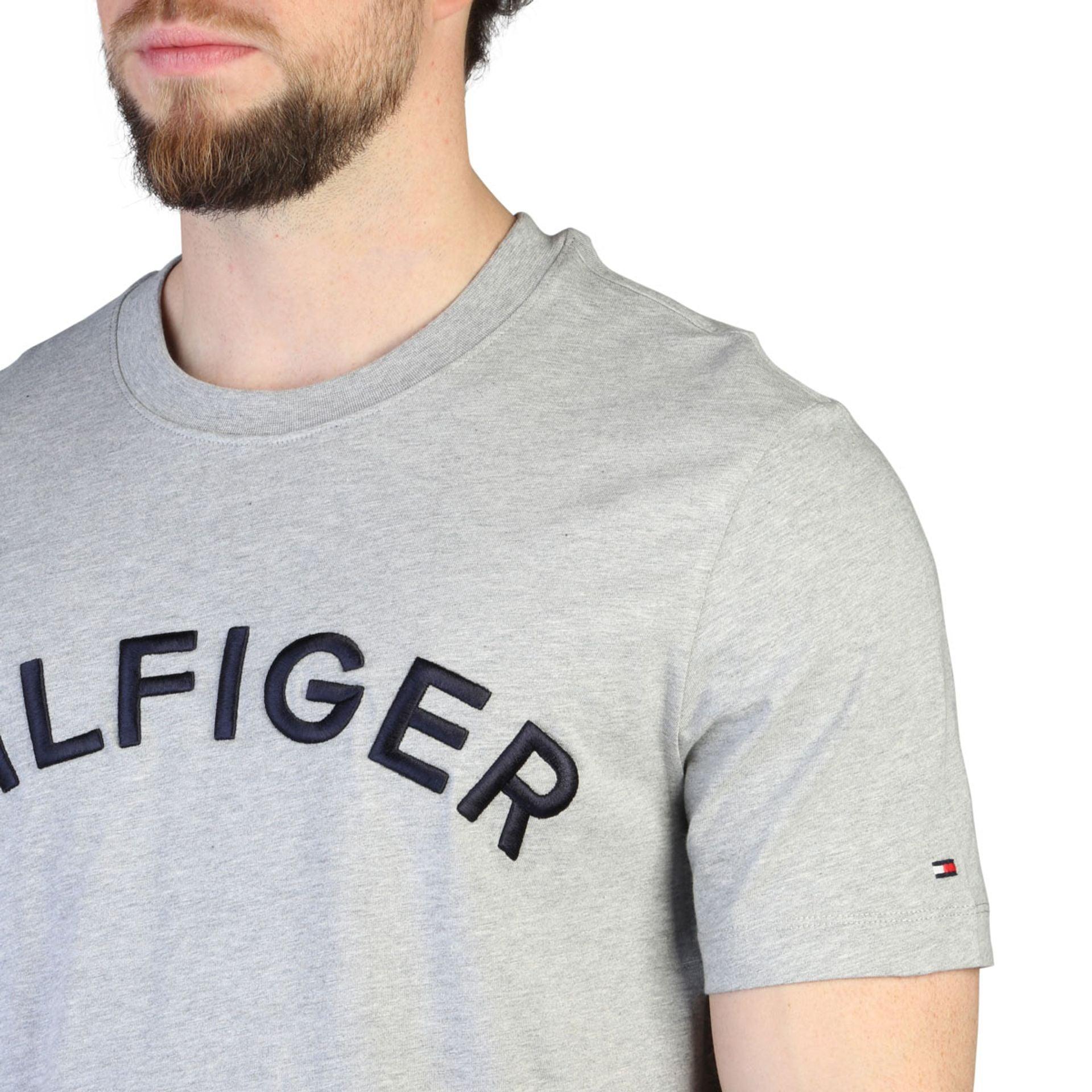 Tommy Hilfiger Men T-shirts - Grey Brand T-shirts - T-Shirt - Guocali