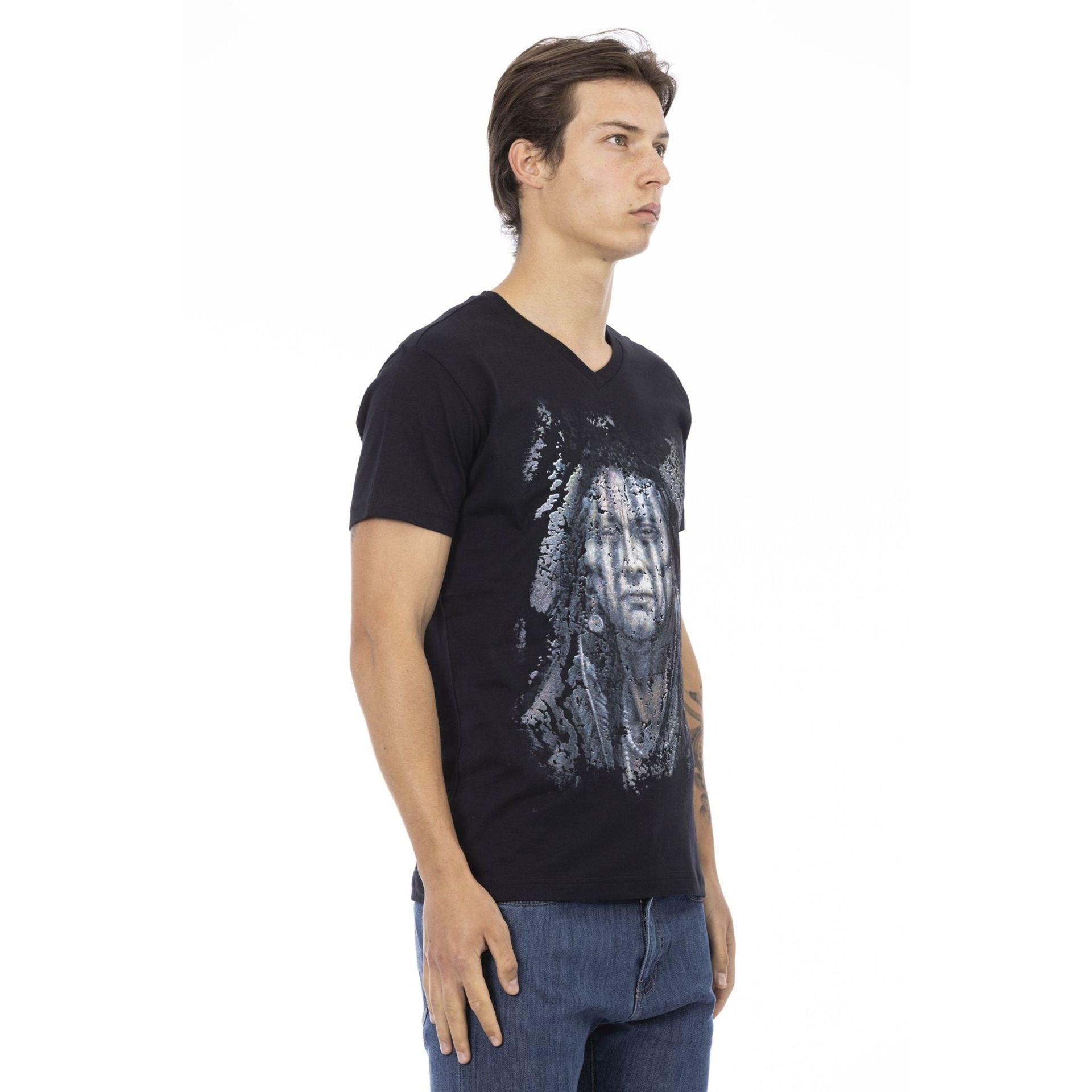 Trussardi Action Men T-shirts - Black Brand T-shirts - T-Shirt - Guocali