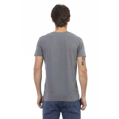 Trussardi Action Men T-shirts - Grey Brand T-shirts - T-Shirt - Guocali