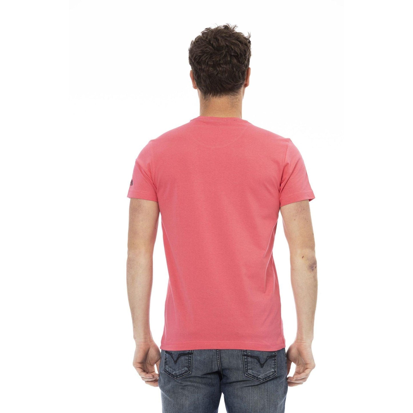 Trussardi Action Men T-shirts - Pink Brand T-shirts - T-Shirt - Guocali