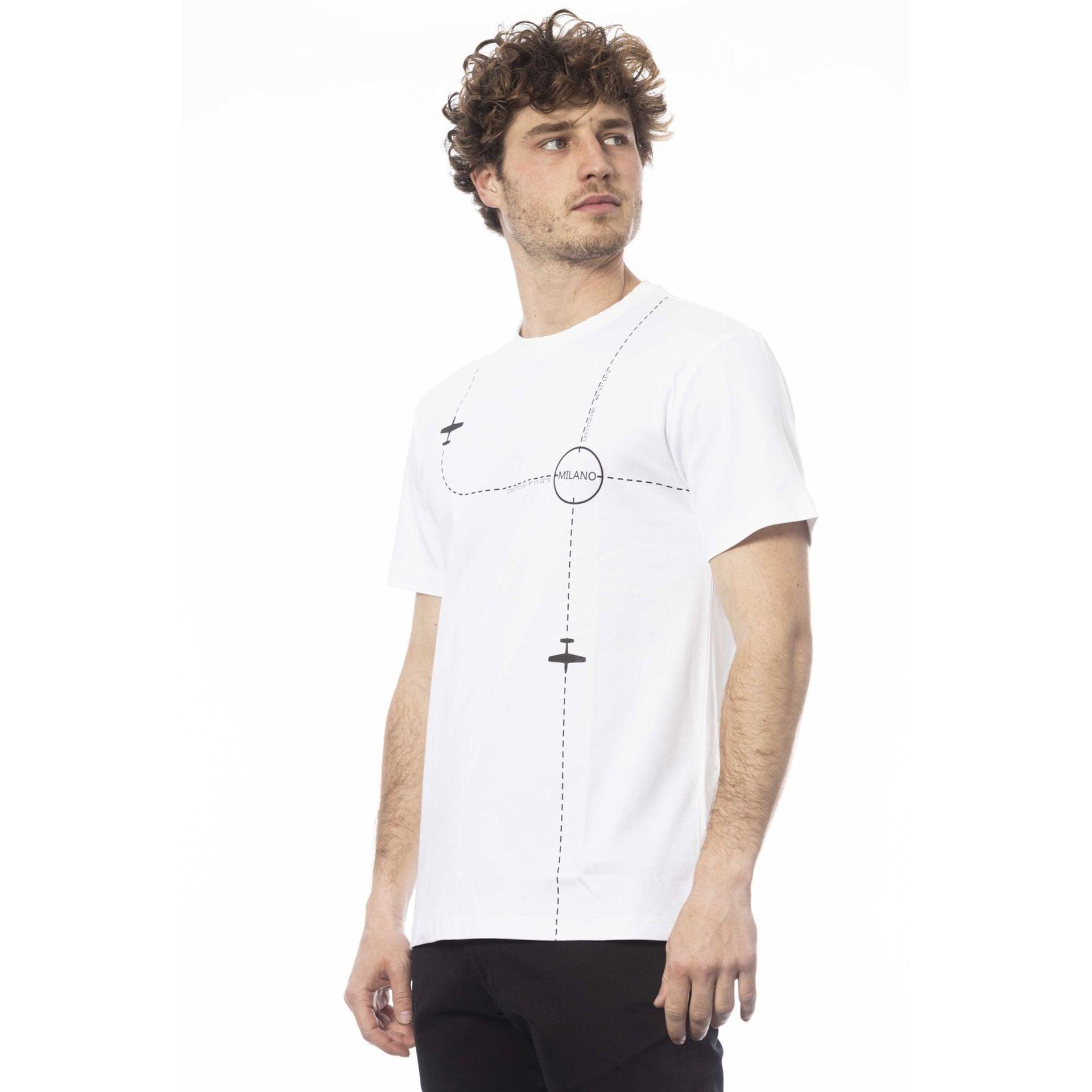 Trussardi Men T-shirts - White Brand T-shirts - T-Shirt - Guocali